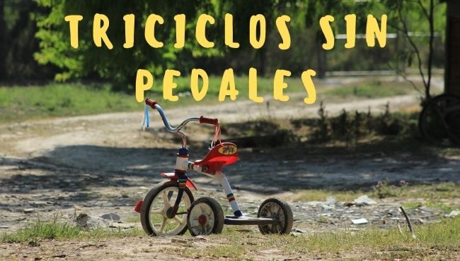 triciclos sin pedales